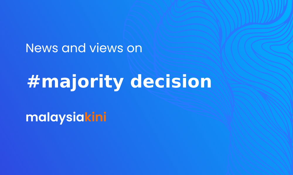 Malaysiakini Majority Decision